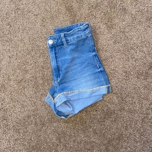 H&M Denim Shorts High Waist